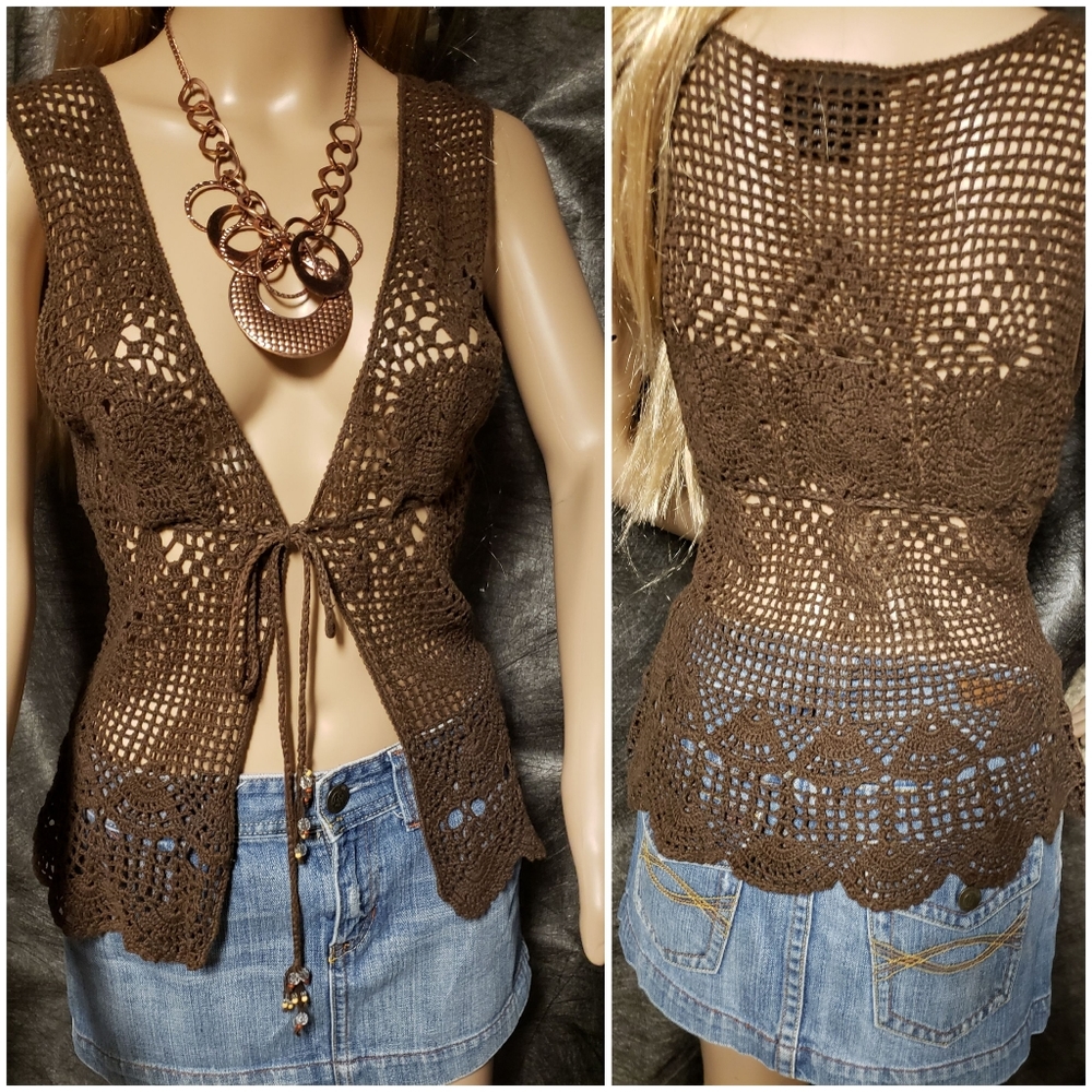 It's Our Time Crocheted Vest